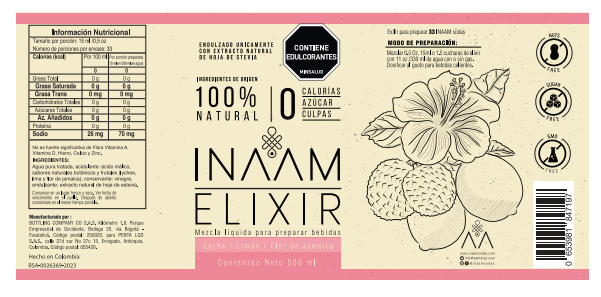 Elixir - Lychee, Lemon, Hibiscus Flower - Image 2